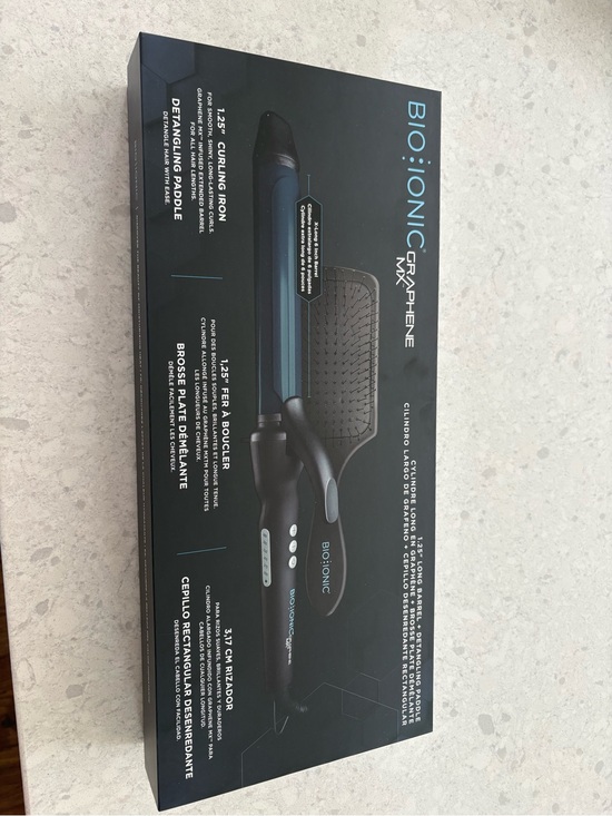 Bio Ionic Other - Bio Ionic Graphene Max 1.25" Curling Iron - Blue
